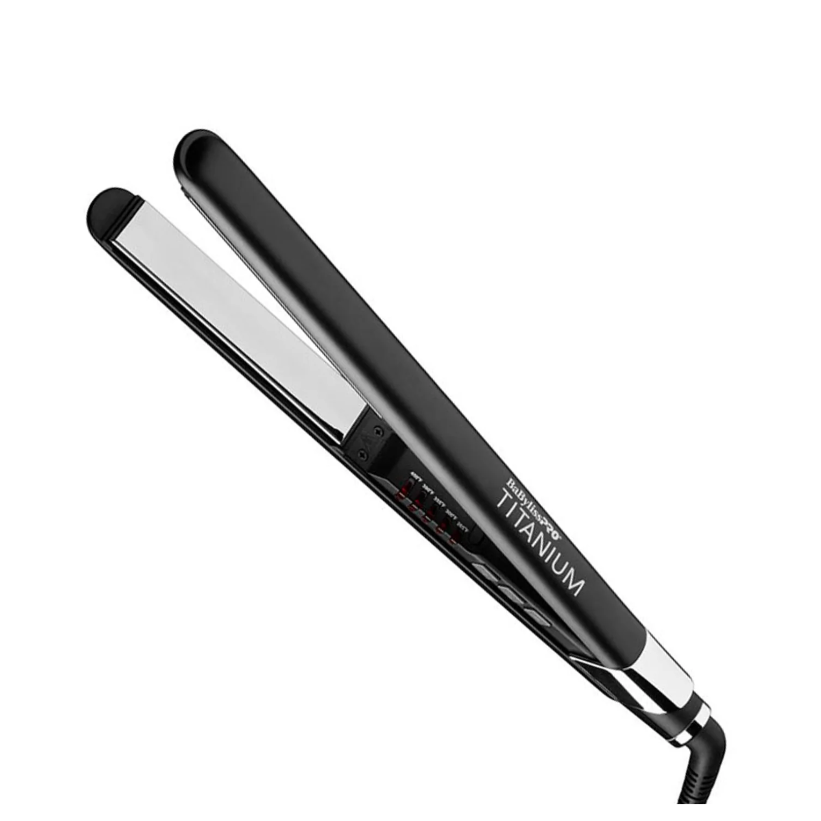 Alaciadora BabylissPro Titanium de 1" Negra BT130TES