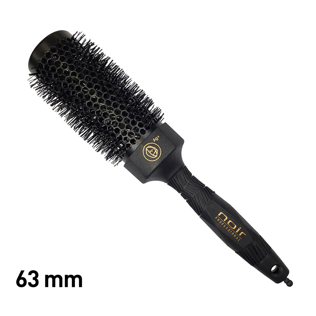 Kit Cepillos Térmicos Redondos Noir Professional Brushing Negro