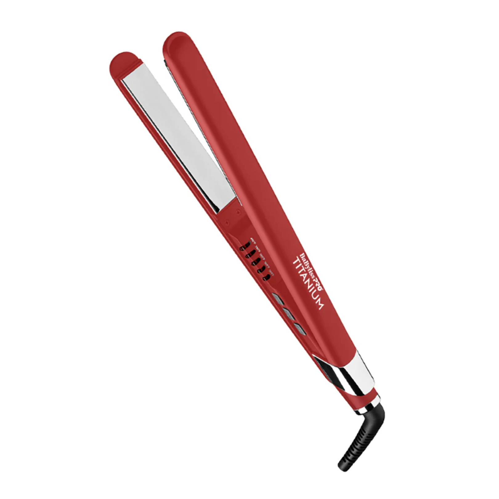 Alaciadora Babyliss Pro de 1" Roja Nano Titanium
