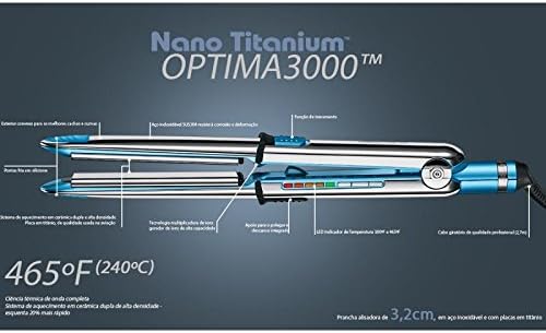 Alaciadora Babyliss Pro Con Carcasa De Acero Inóx De 1"1/4