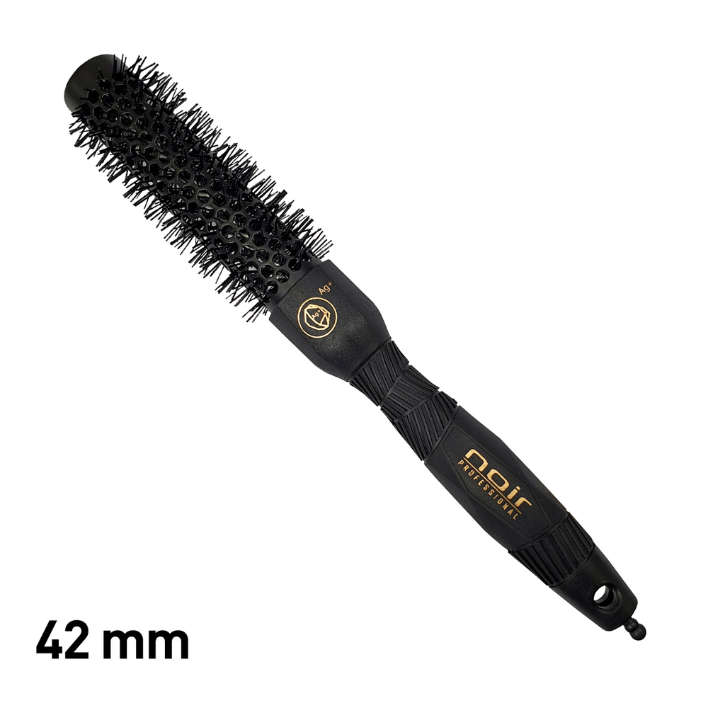 Kit Cepillos Térmicos Redondos Noir Professional Brushing Negro