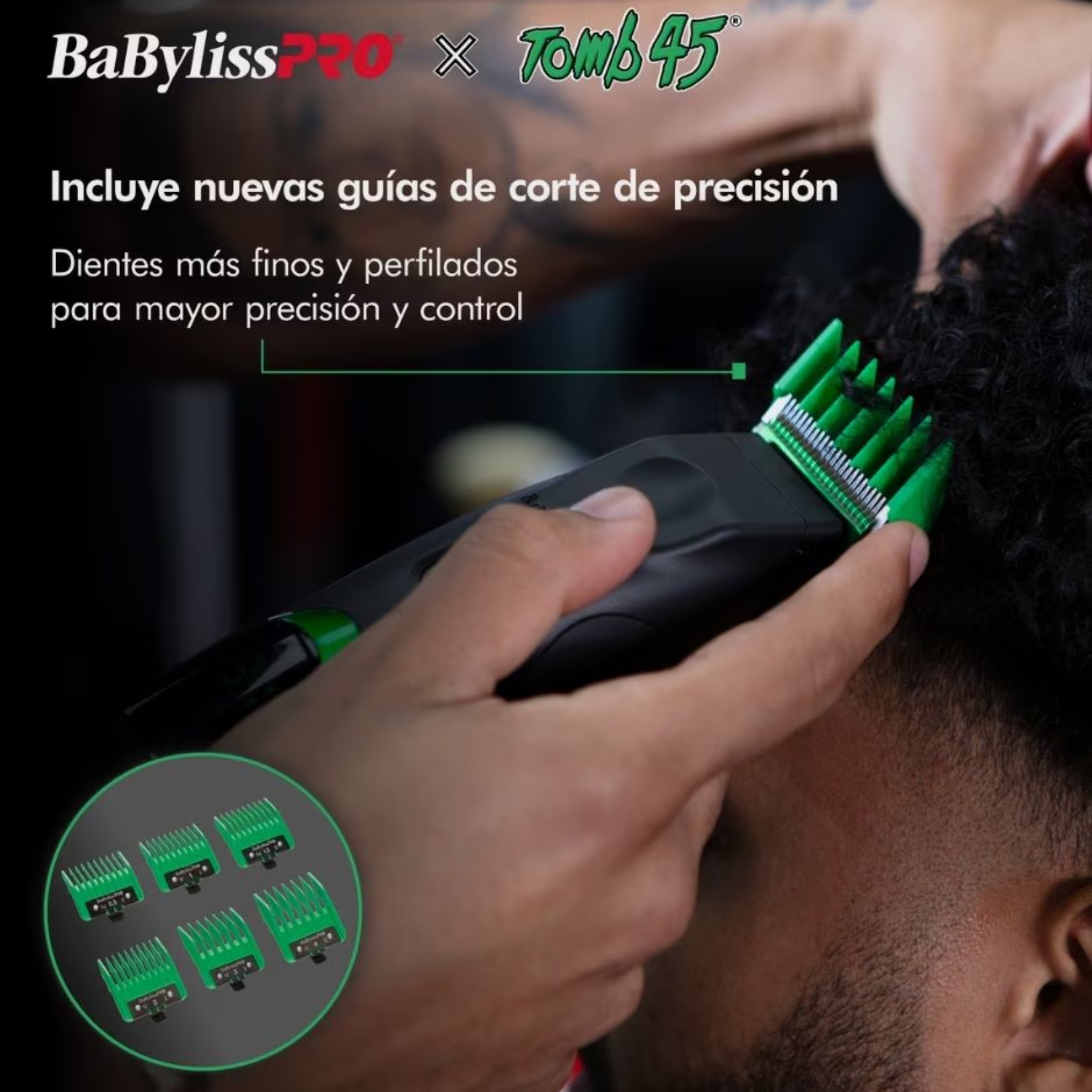 RECORTADORA BABYLISSPRO TOMB45 CUCHILLA FADE DE TITANIO