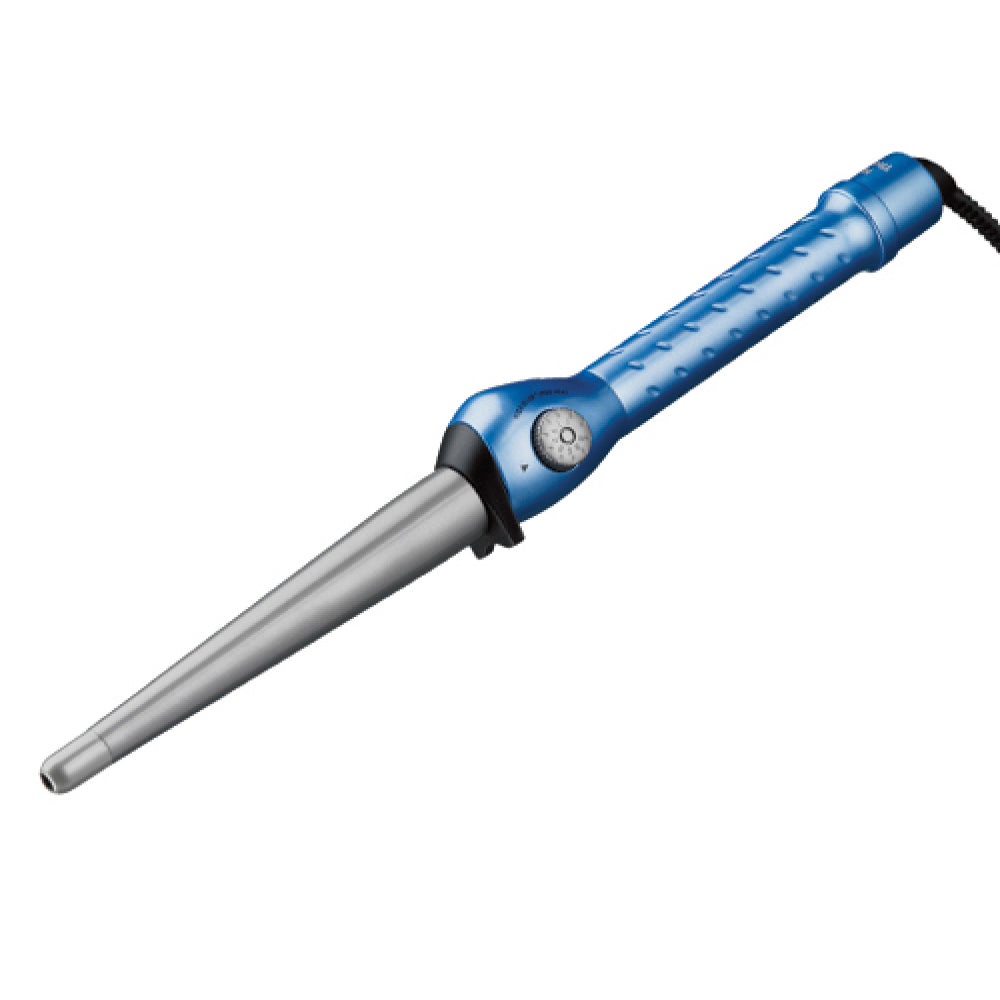 Rizador Cónico Babyliss Pro De Nano Titanium de 23 a 13mm Azul