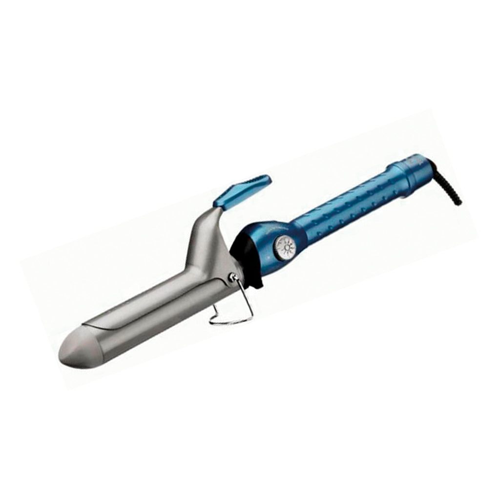 Tenaza Babyliss Pro Barril Sol-Gel Y Nano Titanium De 1" 1/4 Azul