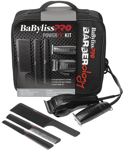 Kit Babyliss Pro Recortadora y Detalladora PowerFX Con Maletín