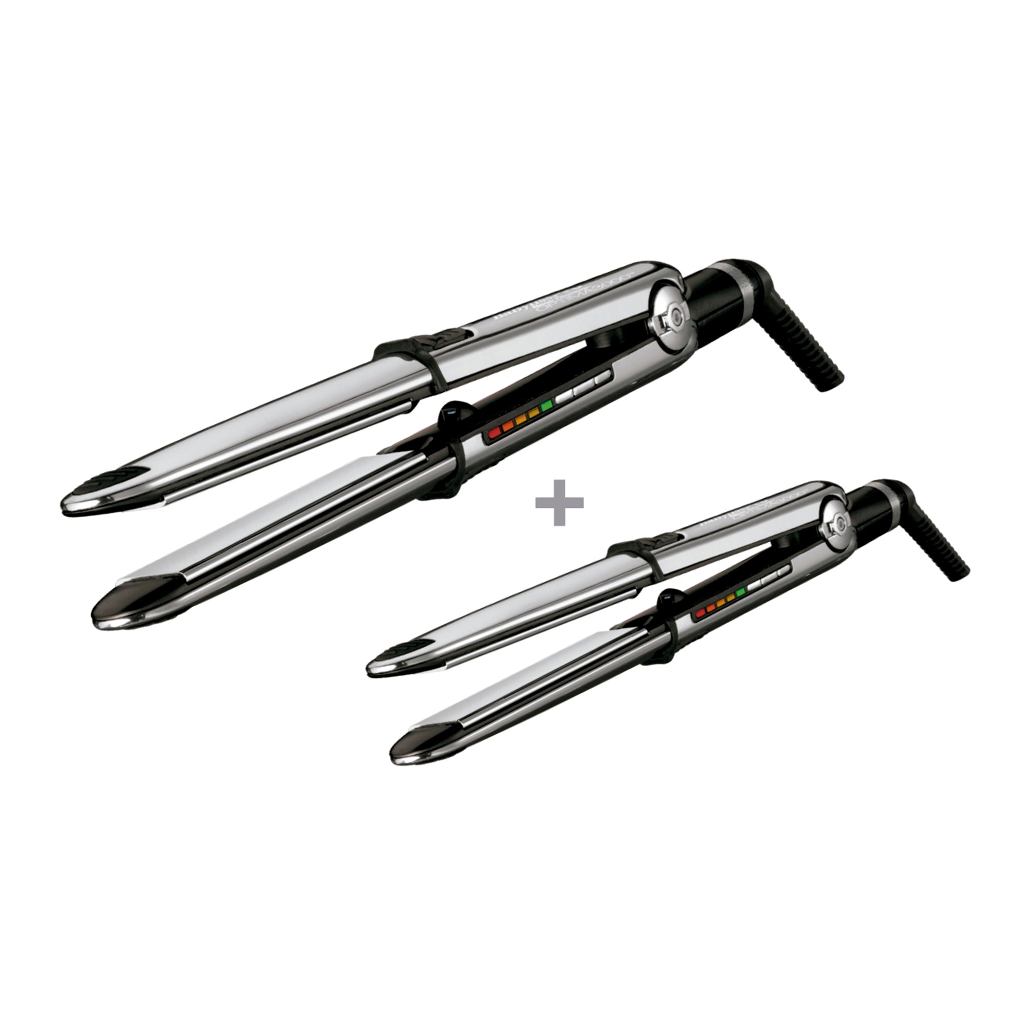 Combo Babyliss Pro De Alaciadora De 1"1/4 y Mini Alaciadora Nano Titanium