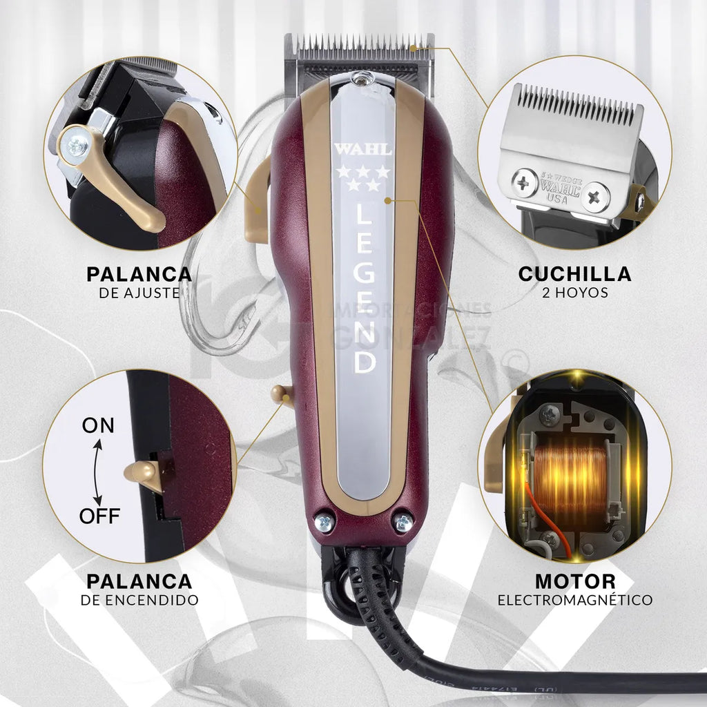 Recortadora Wahl Alambrica 5 Stars Legend Alambrica