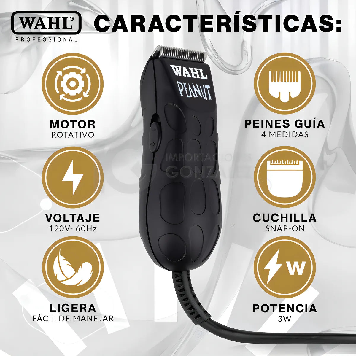 Trimmer Wahl Profesional Peanut Negra