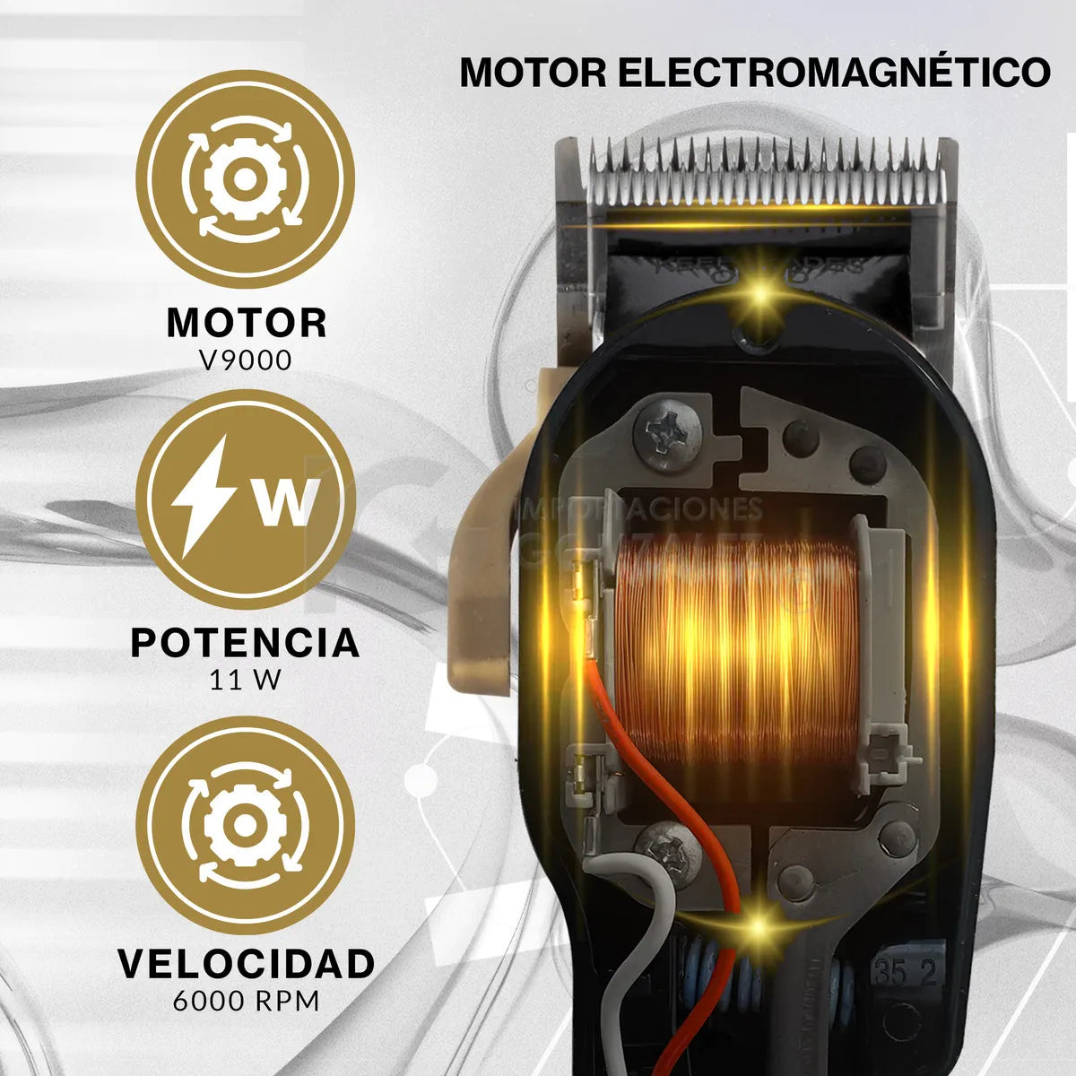 Cortadora Wahl Professional Taper 2000 Negra