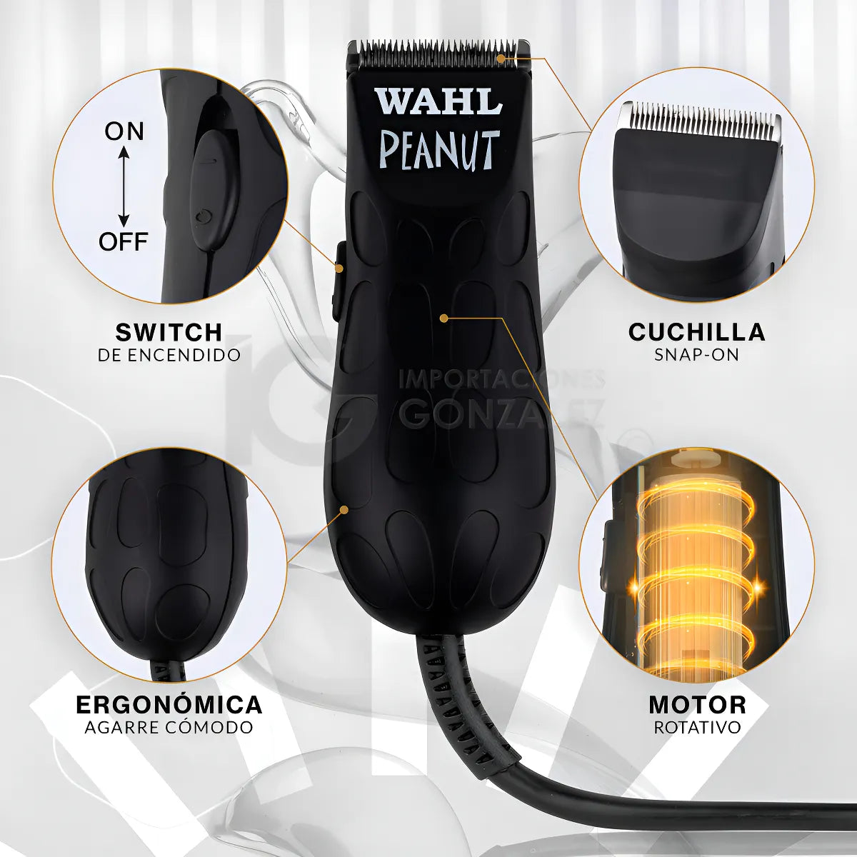 Trimmer Wahl Profesional Peanut Negra