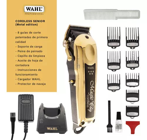 Recortadora Wahl Inalambrica 5 Star Magic Clip Gold