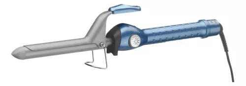 Tenaza Babyliss Pro Nano Titanium De 3/4 Azul