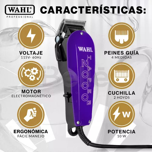 Cortadora Wahl Professional Taper 2000 MORADA