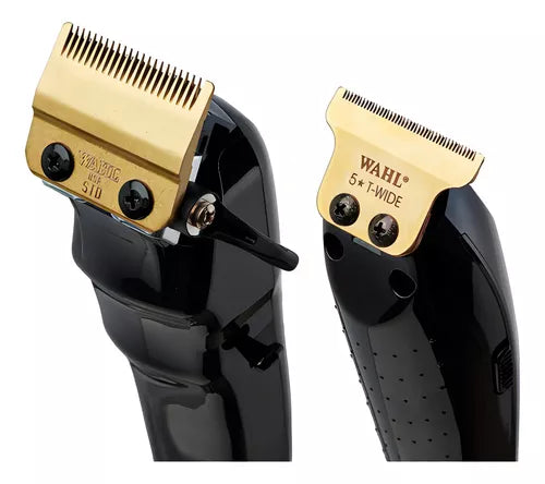 Combo Kit Wahl Cortadora 5 Stars Magic Clip y Detalladora Inalámbrica