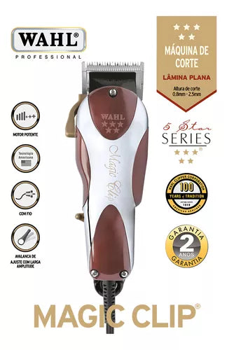 Recortadora Wahl 5 Stars Magic Clip Alambrica