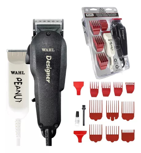 Combo Kit Wahl All Star Cortadora Designer Y Recortadora Peanut