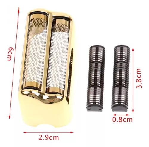 Repuesto de cuchillas y cabeza de afeitadora GOLD SHAVER