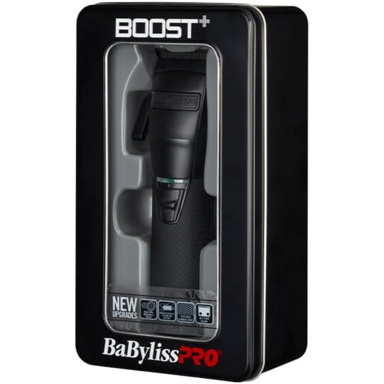 Recortadora Babyliss Pro BLACKFX Boost y Cuchilla Fade DLC Titanium