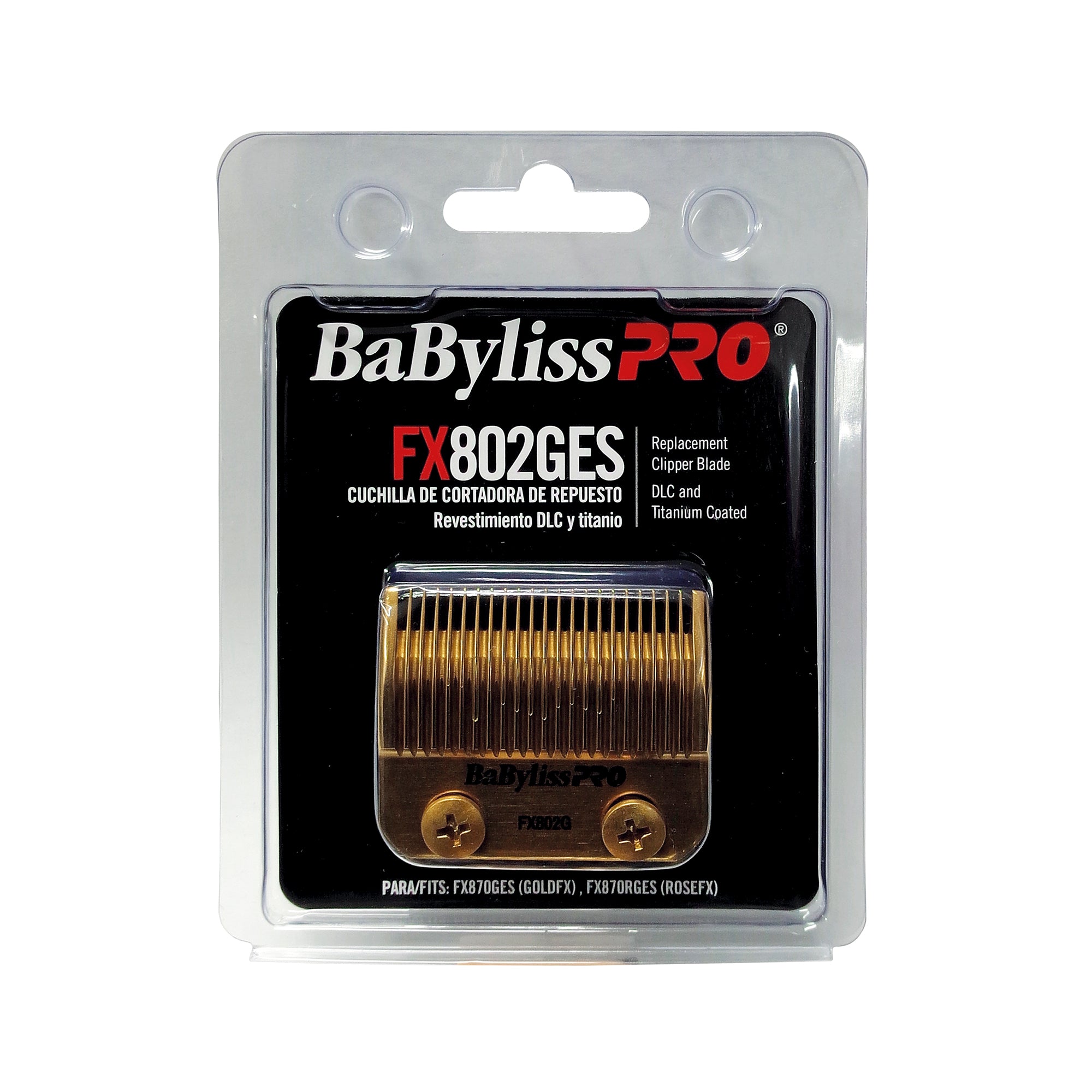 Cuchilla de Acero inoxidable con revestimiento de DLC