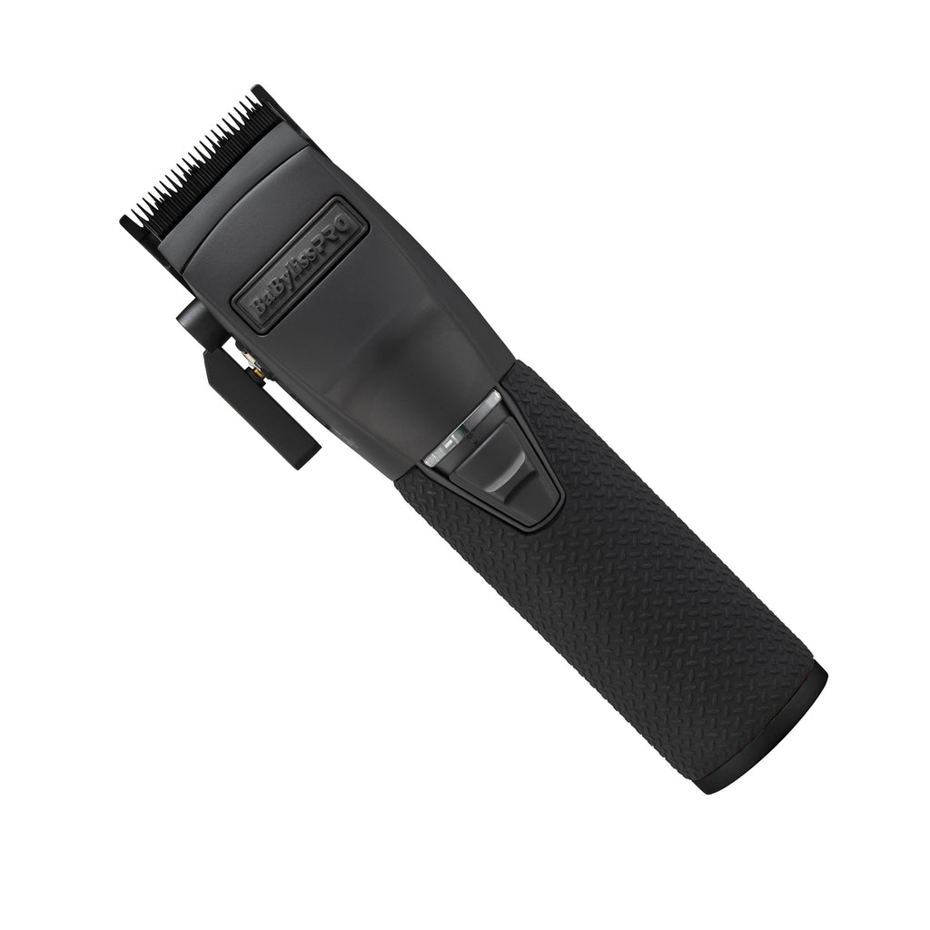 Recortadora Babyliss Pro BLACKFX Boost y Cuchilla Fade DLC Titanium