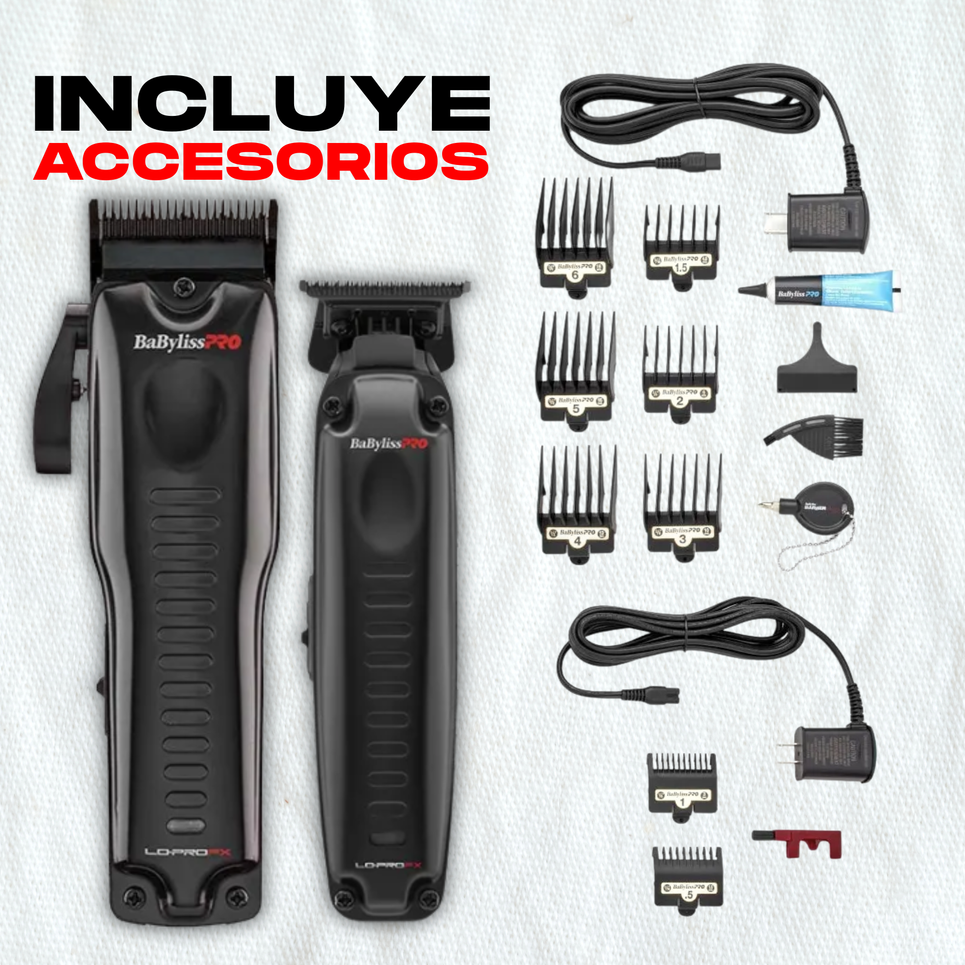 Combo Cortadora FXClipper BabylissPRO & TrimmerBlack