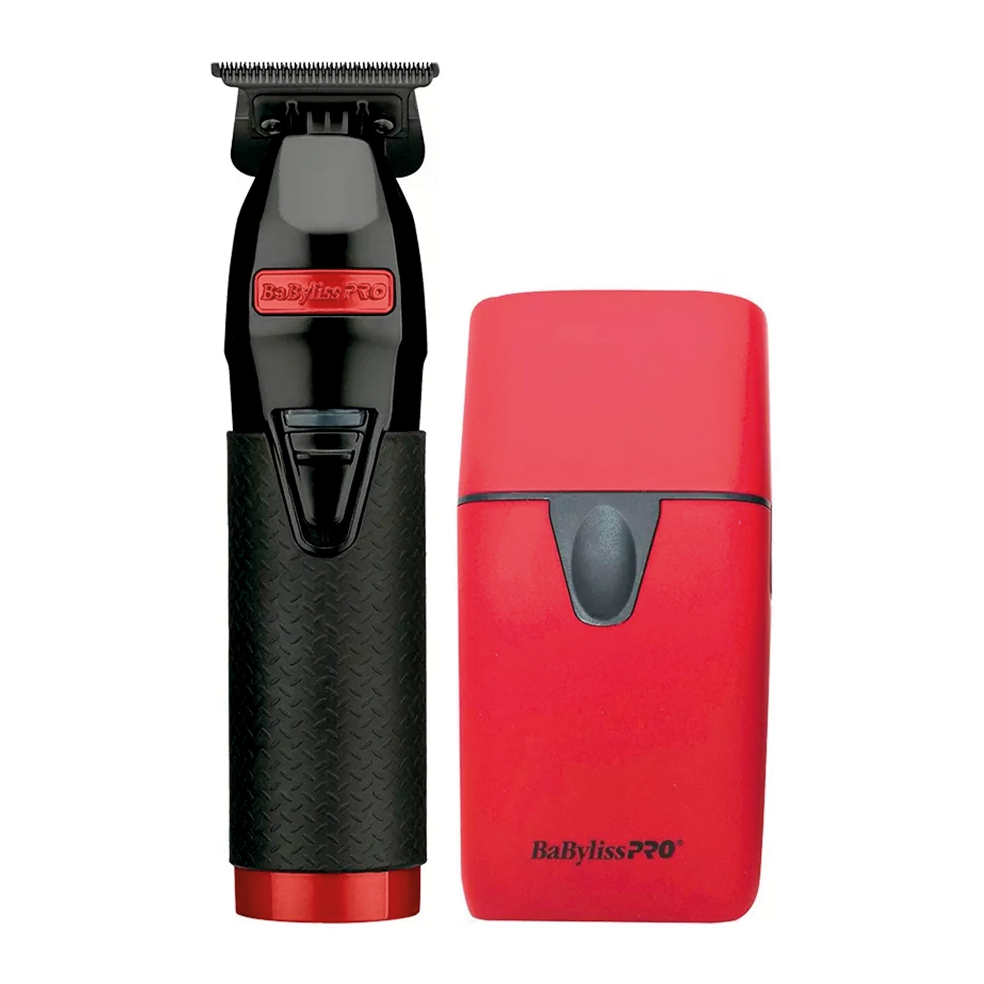 Combo Babyliss Pro Inalámbrico Trimmer y Shaver UV Rojo FX