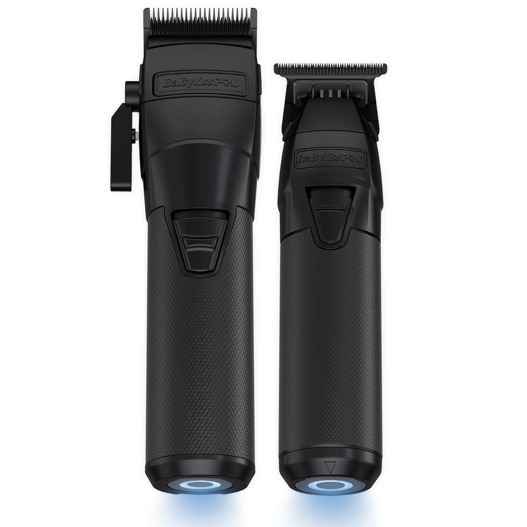 Combo Kit BabylissPro Inalámbrico Clipper & Trimmer Fx One Black Mate