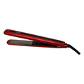 Alaciadora De Cabello Noir De 1" Placas Titanio Roja