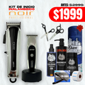Kit Inicio Noir Pro Air Clipper & Trimmer Inalámbrico