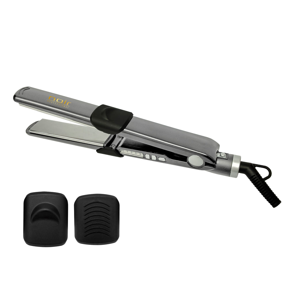 Alaciadora Noir Professional Gris Titanio 1" Sella Keratina