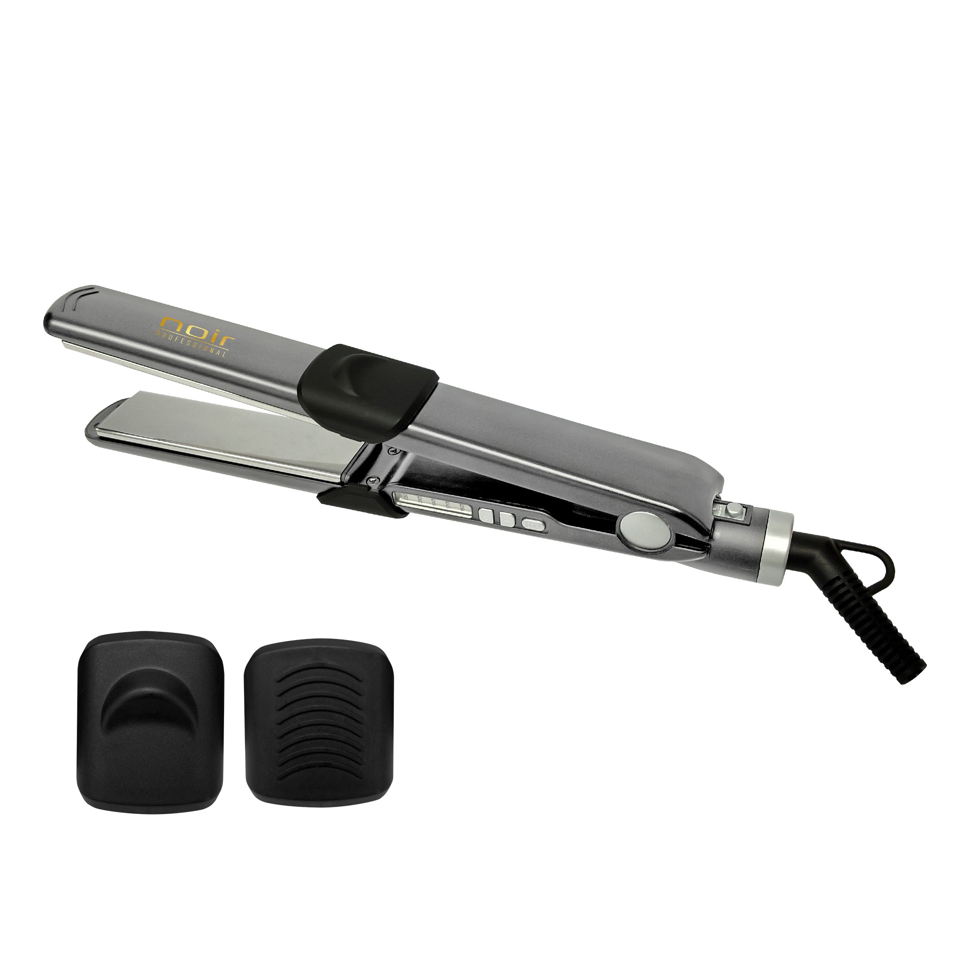 Alaciadora Noir Professional Gris Titanio 1" Sella Keratina