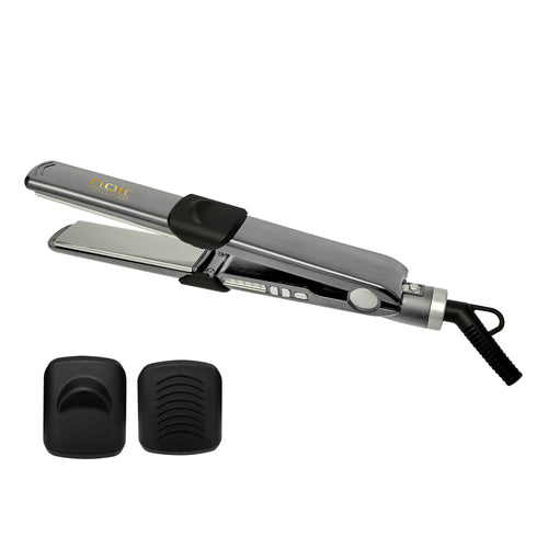Alaciadora Noir Professional Gris Titanio 1" Sella Keratina
