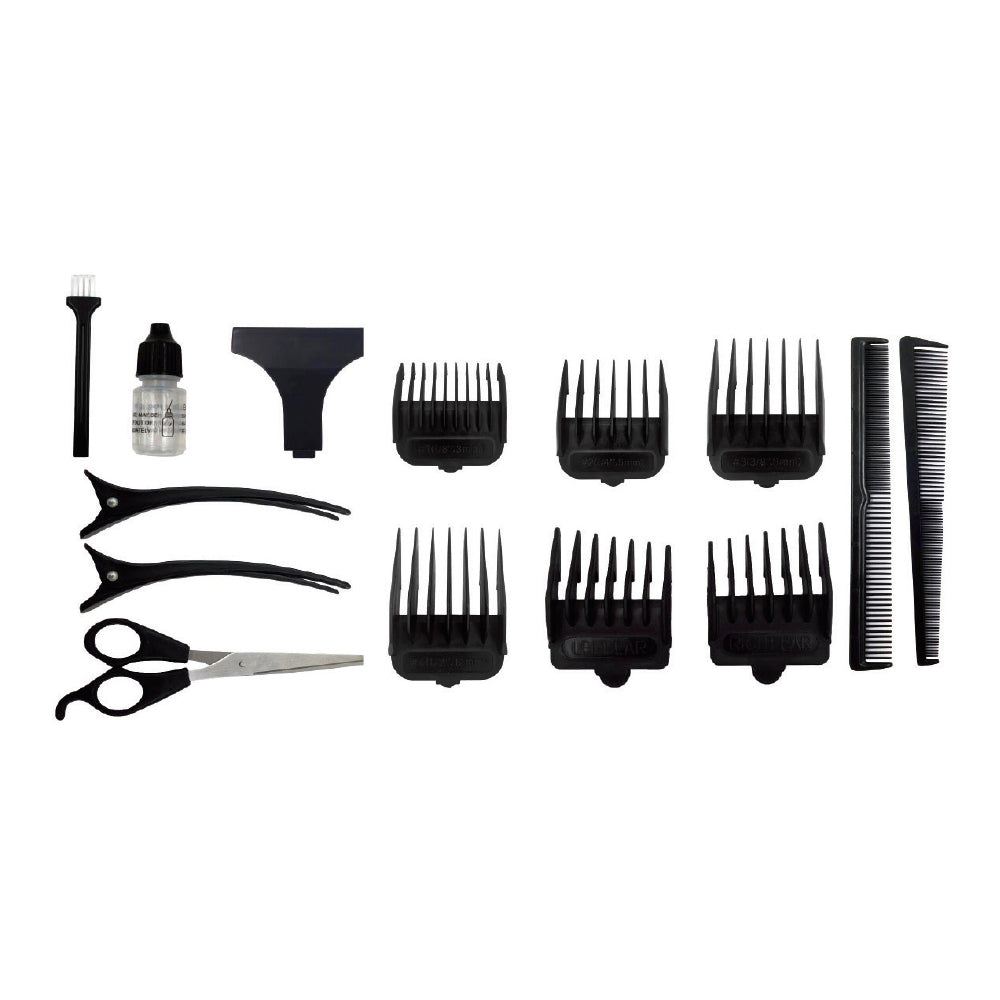 Cortadora Noir Pro Kit De Peluquería Accesorios y Estuche Rígido