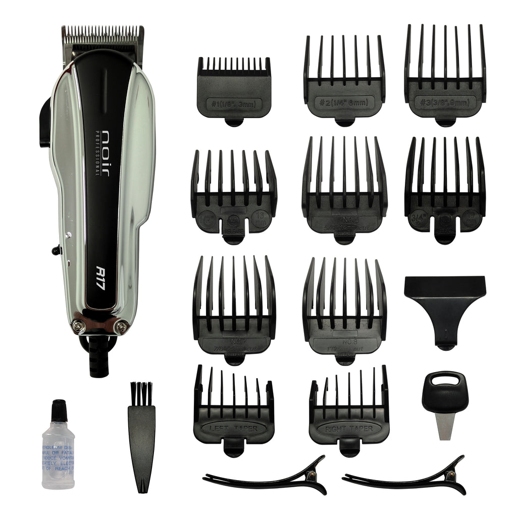 Recortadora Noir Professional R17 Silver Con Accesorios