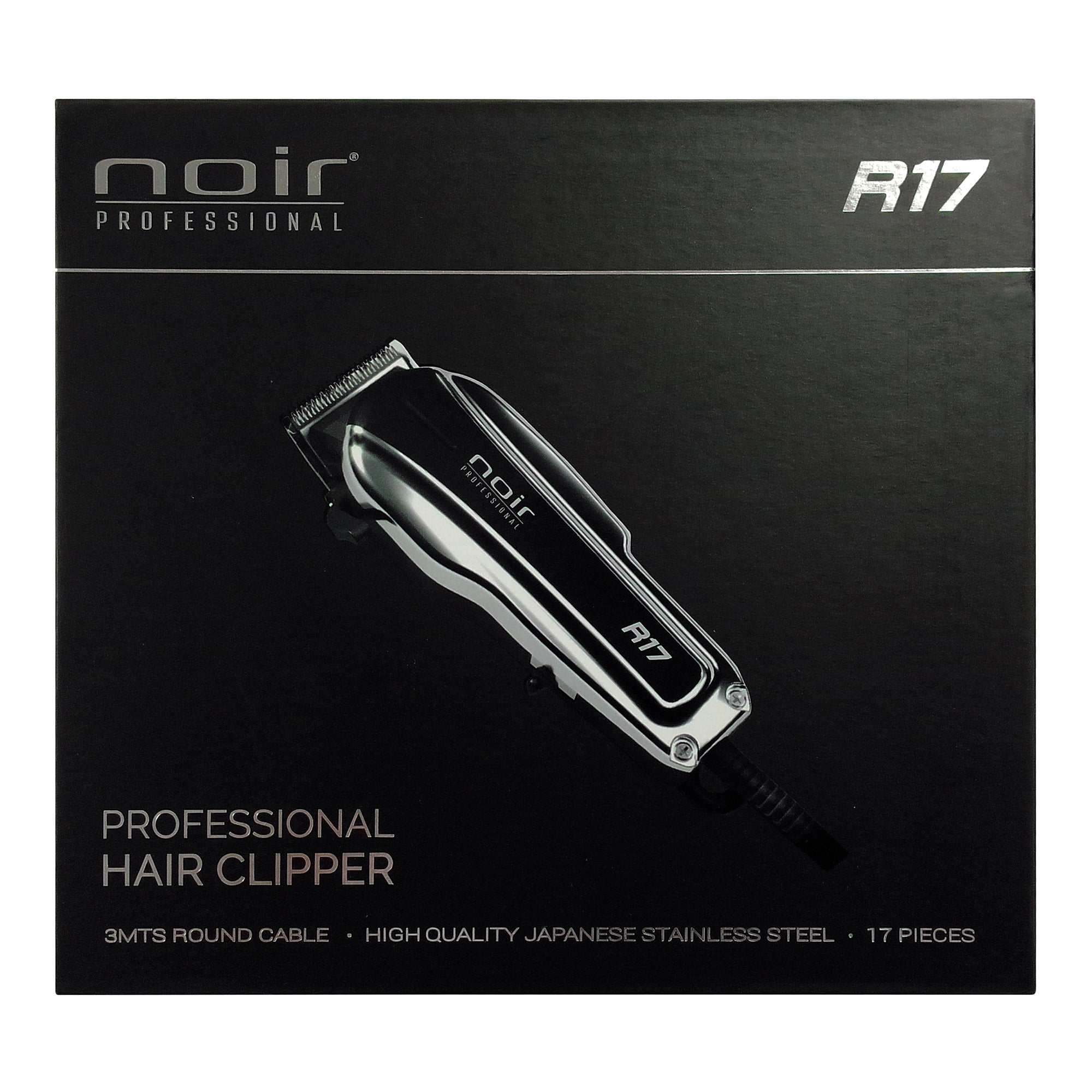 Cortadora De Cabello Alámbrica Noir Professional R17 Mate